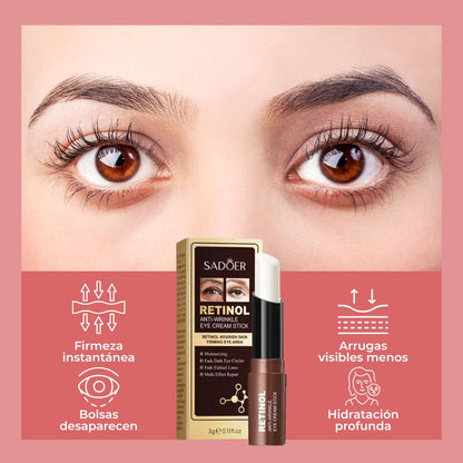 Contorno de Ojos Antiarrugas y Ojeras Hidratante Blanqueador