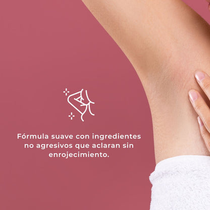 Crema Blanqueadora Íntima para Axilas, Ingles y Rodillas