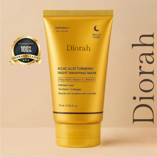 Mascarilla Coreana con Cúrcuma y Colágeno